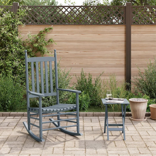 Garten- und Outdoor-Möbelsets 2 Stück Grau