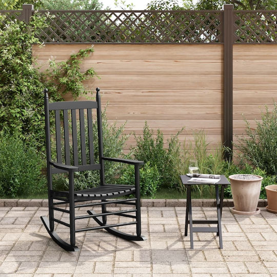 Garten- und Outdoor-Möbelsets Wohnzimmer Typsatz 2 Stück Schwarz