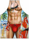 Funny Apron Baywatch Print Apron