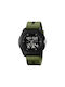 Skmei Analog/Digital Watch Battery with Rubber Strap Green