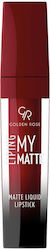Golden Rose Liping My Matte Υγρό Κραγιόν Matte ...