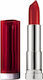 Maybelline Color Sensational Κραγιόν Satin 547 Pleasure Me Red 5ml 4.2gr