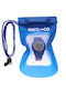 WATX & CO Digital Men's Watch 43mm Battery with Blue Rubber Strap