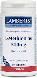 Lamberts L-methionine 500mg 60 caps