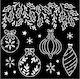 Stamperia Stencil Designs Christmas