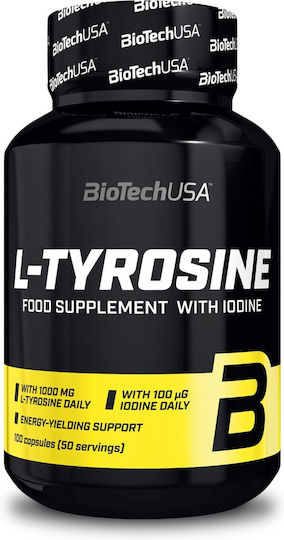 Biotech USA L-tyrosine 1000mg 100 Capsules