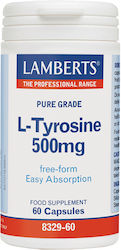 Lamberts L-tyrosine 500mg 60 caps