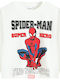 Kids Sweatshirt White Spiderman
