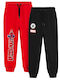 Kids Sweatpants Red 2pcs Spiderman Marvel