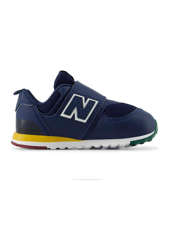 New Balance Παιδικά Sneakers με Σκρατς Μπλε