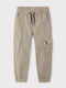 Kids' Cargo Pants Beige