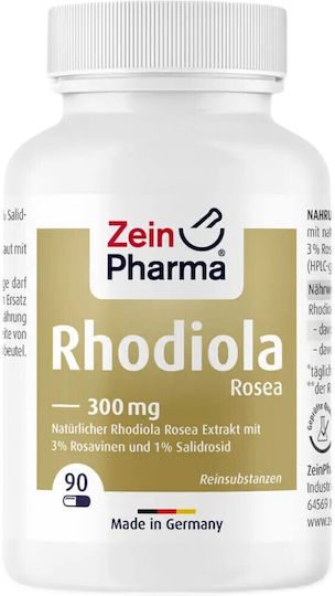 Zein Pharma Rhodiola 300 Mg 90 Κάψουλες