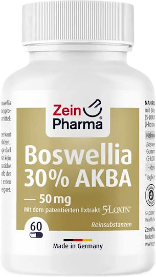 Екстракт от босвелия Zein Pharma 100 мг 30% АКБА 60 капсули