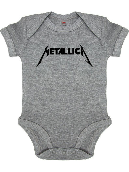Koupakoupa Metallica Short-Sleeved Gray