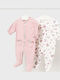 Mayoral Set Babystrampler Langärmliges Rosa 2Stück