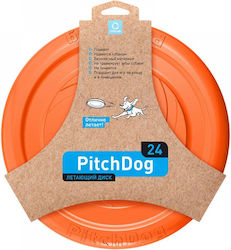 WauDog Frisbee με Διάμετρο 24 εκ. Πορτοκαλί