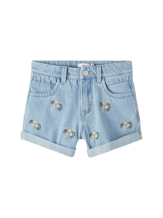 Name It Kinder Shorts/Bermudas Stoff Hellblau