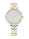 Tommy Hilfiger Γυναικείο Ρολόι 34mm Μπαταρίας με Ασημί Μεταλλικό Μπρασελέ