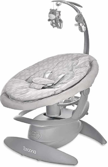 Lorelli Electric Baby Relax Toscana with Music Grey Trees for Child up to 9kg