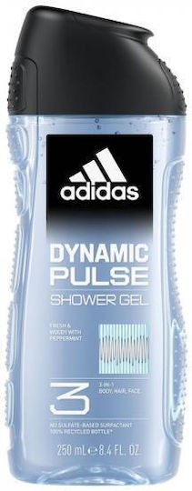 adidas Dynamic Pulse Αφρόλουτρο σε Gel για Άνδρες & Άρωμα Ξυλώδη 250ml