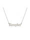 Goldsmith Necklace Name from Silver