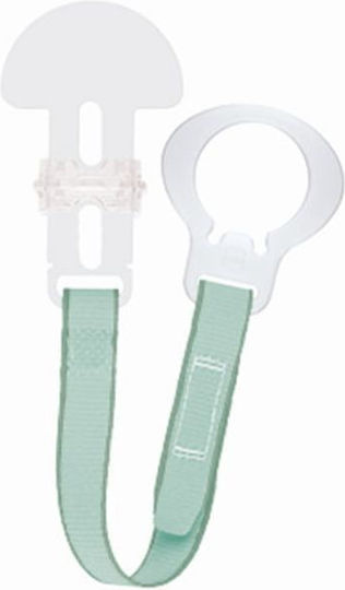 Mam Pacifier Ribbon Fabric Solid Color Green Turquoise