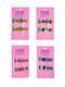 LIL' Queen Glitter Set Kinderhaarklammern mit Haarspange / Bobby Pin Mehrfarbig 2Stück (Verschiedene Designs) 1Stück