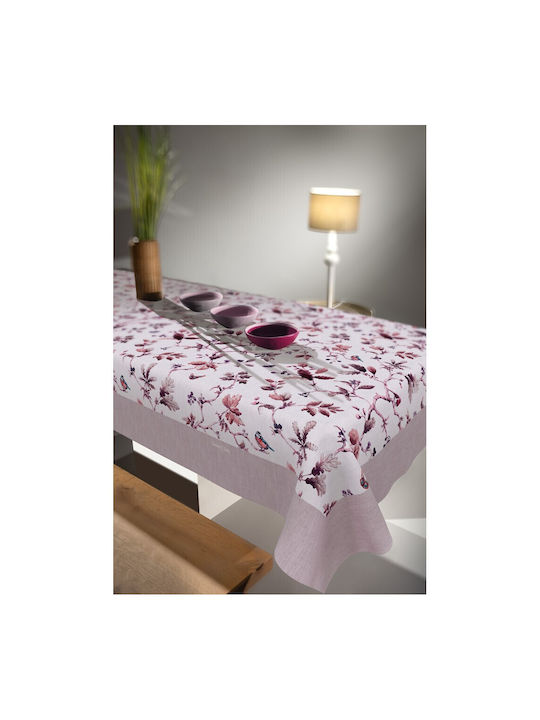 Saint Clair Tablecloth Stain Resistant 1045 Lilac 145x145cm