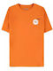 Difuzed Pokemon Charizard T-shirt Pokemon Πορτοκαλί