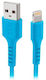 SBS USB-A to Lightning Cable Μπλε 1m