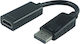Adaptor Premiumcord Displayport la HDMI Masculin-Feminin Suport 3D 4K*2K@30Hz 20 cm