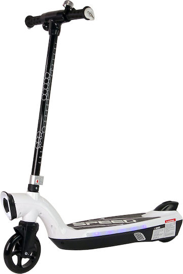 Lean Toys KL-168 Ηλεκτρικό Παιδικό Πατίνι με 11km/h Max Ταχύτητα σε Λευκό Χρώμα
