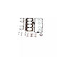 Set garnituri capac cilindru Audi Tt Roadster 8n9 1.8 T Quattro 1999-2006 Corteco 418591p