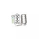 Set garnituri capac supape Fiat Seicento 600 187 1.1 187axb 187axb1a 1998-2010 Corteco 418760p
