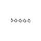 Exhaust Gallery Gasket Set Ford Focus C-max 1.6 Tdci 2005-2007 Corteco 026399p