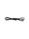 Bergal Round Laces Waxed Medium Thick Black 90cm Μαυρα Στρογγυλα Μεσαια Παχους Κερωμενα Κορδονια 90 Εκατοστα