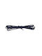 Thin Round Shoelaces Navy Blue 60 cm