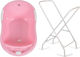 Cangaroo Baby Bath with Stand Pink