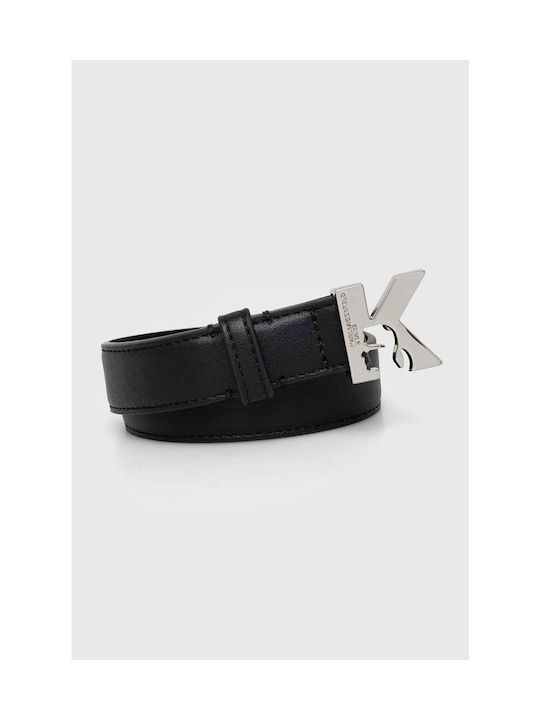 Karl Lagerfeld Women's Belt Black