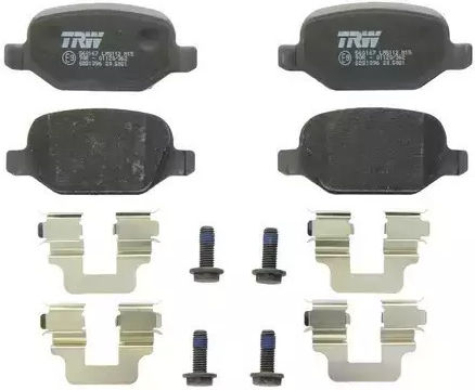 Brake Pads Alfa Romeo 147 937 Brembo P23065