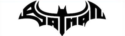 Batman Kids Vinyl Wall Sticker 15x4.5cm