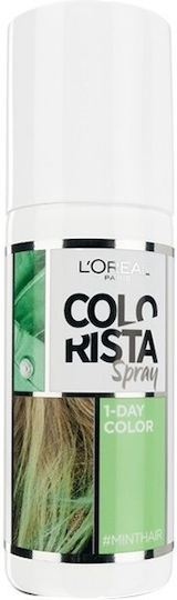 L'Oreal Paris Colorista Προσωρινή Βαφή Μαλλιών σε Spray Χωρίς Αμμωνία Mint 75ml