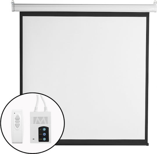 Sbox Οθόνη Προβολής Projector Οροφής με Λόγο Εικόνας 16:9 / 4:3 / 1:1 200x200cm / 112"