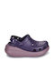 Crocs Classic Crush Γυναικεία Σαμπό Μωβ