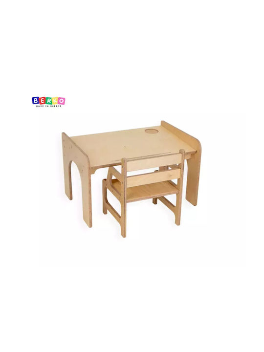 Kids Table and Chairs Set made of Wood