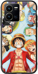 One Piece Vivo Y35 Groove Tpu Tempered Glass Tpu