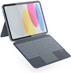 Epico Tastaturhülle Apple iPad 10,9" 2022 Cz Grau