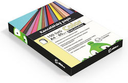 Alza Color A4 reflektierendes Gelb 80g 100 Blatt