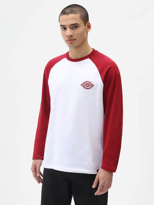 Dickies Men's Long Sleeve Blouse Red