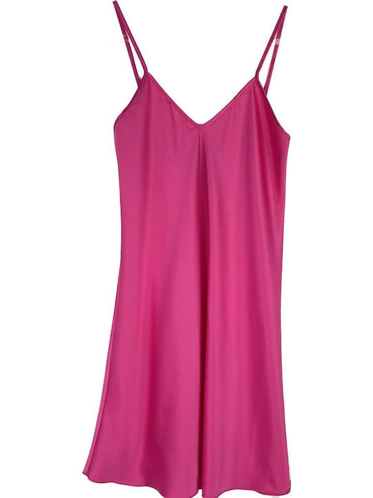 Cootaiya Summer Women's Nightdress Fuchsia